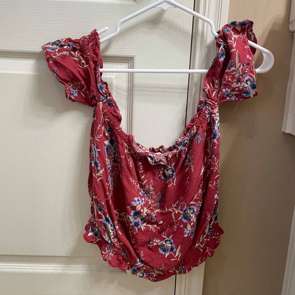 American Eagle Off-The-Shoulder Blouse
